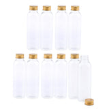 Maxbell 10x 120ml Empty Refillable Bottles for Travel Makeup Lotions Wash Shampoo Golden Cap