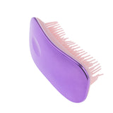 Maxbell Portable Women Detangling Hair Brush Anti-static Scalp Massage Travel Comb Purple