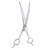 Maxbell 4pcs Stainless Steel Thin Hair Scissors Cutting Shears Barber Tools Silver Shimmer