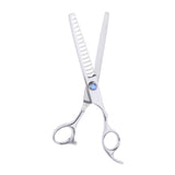 Maxbell 4pcs Stainless Steel Thin Hair Scissors Cutting Shears Barber Tools Silver Shimmer