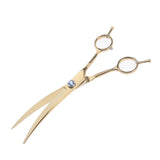 Maxbell 4pcs Stainless Steel Thin Hair Scissors Cutting Shears Barber Tools Golden Shimmer