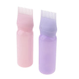 Maxbell 2x Empty Hair Dye Applicator Dispenser Brush Salon Coloring Bottles 120mL