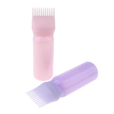 Maxbell 2x Empty Hair Dye Applicator Dispenser Brush Salon Coloring Bottles 120mL
