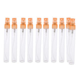 Maxbell 10x Empty 5/10mL Refillable Perfume Bottle Pump Spray Tube Glass Vials 10 ML