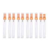 Maxbell 10x Empty 5/10mL Refillable Perfume Bottle Pump Spray Tube Glass Vials 10 ML