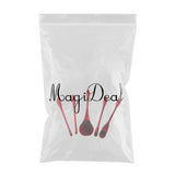 Maxbell 5Pcs Soft Fluffy Makeup Cosmetics Blending Brushes Beauty Tools Red