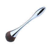Maxbell 7.9" Soft Fluffy Loose Setting Powder Brush Blush Makeup Beauty Tool Blue