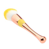 Maxbell Large Soft Loose Powder Brush Setting Powder Blush Face Makeup Beauty Tool Golden