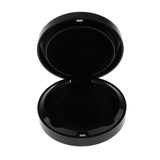 Maxbell Empty Powder Case Face Powder Blusher Makeup Cosmetic Jars Container Black