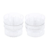 Maxbell Acrylic Makeup Cosmetic Organizer&Drawer 360 Degree Rotating Diamond Texture