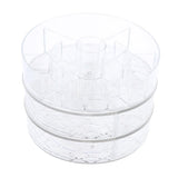 Maxbell Acrylic Makeup Cosmetic Organizer&Drawer 360 Degree Rotating Fish Scales