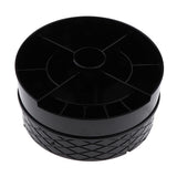 Maxbell 360 Rotate Makeup Storage Organizer Stand Shelf Cosmetics Display Holder Fish Tail Pattern