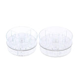 Maxbell 360 Rotate Makeup Storage Organizer Stand Shelf w/ Drawers for Cosmetics Diamond Pattern