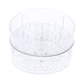 Maxbell 360 Rotate Makeup Storage Organizer Stand Shelf w/ Drawers for Cosmetics Diamond Pattern