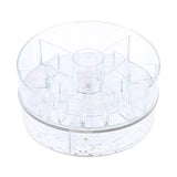 Maxbell 360 Rotate Makeup Storage Organizer Stand Shelf w/ Drawers for Cosmetics Fish Tail Pattern