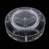 Maxbell 360 Rotate Makeup Storage Organizer Stand Shelf w/ Drawers for Cosmetics Fish Tail Pattern