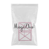 Maxbell Makeup Powder Puff Display Stand Holder Sponge Organizer Drying Shelf Rack Pink