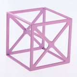 Maxbell Makeup Powder Puff Display Stand Holder Sponge Organizer Drying Shelf Rack Purple