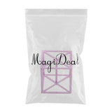 Maxbell Makeup Powder Puff Display Stand Holder Sponge Organizer Drying Shelf Rack Purple