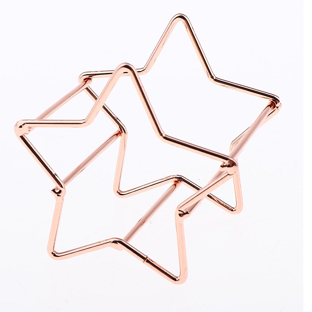 Maxbell 2x Star Shape Beauty Sponge Blender Holder Egg Powder Puff Drying Stand Rack Rose Gold