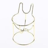 Maxbell 2x Lovely Cute Makeup sponge Blender / Powder Puff Holder Stand Luxury Gold