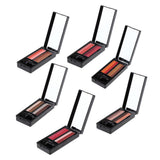 Maxbell Matte Shimmer Eyeshadow Palette Waterproof Long Lasting Eye Shadow Warm Champagne