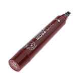 Maxbell Tattoo Eyebrow Pen Waterproof Brow Gel Tint Fork Tip Long Last Liner Reddish Brown