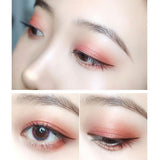 Maxbell 12 Color Matte Shimmer Eyeshadow Palette Waterproof Makeup Smoky Eye Shadow 02