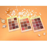 Maxbell 12 Color Matte Shimmer Eyeshadow Palette Waterproof Makeup Smoky Eye Shadow 02