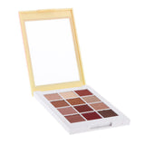 Maxbell 12 Color Matte Shimmer Eyeshadow Palette Waterproof Makeup Smoky Eye Shadow 02