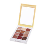 Maxbell 12 Color Matte Shimmer Eyeshadow Palette Waterproof Makeup Smoky Eye Shadow 02
