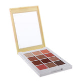 Maxbell 12 Color Matte Shimmer Eyeshadow Palette Waterproof Makeup Smoky Eye Shadow 03
