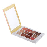 Maxbell 12 Color Matte Shimmer Eyeshadow Palette Waterproof Makeup Smoky Eye Shadow 03