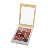 Maxbell 12 Color Matte Shimmer Eyeshadow Palette Waterproof Makeup Smoky Eye Shadow 03