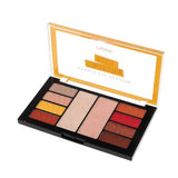Maxbell 10 Colors Beauty Eyshadow Makeup Palette Matte Shimmer Pallet Lemon Theme