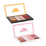 Maxbell 10 Colors Beauty Eyshadow Makeup Palette Matte Shimmer Pallet Lemon Theme