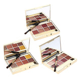 Maxbell 8 Colors Beauty Eyshadow Makeup Palette Matte Shimmer Eye Shadow Pigments 1