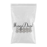 Maxbell 10pcs Retro Hair Decorations Jewelry Hair Extension Dreadlocks Beads Ringd HLK13