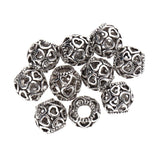 Maxbell 10pcs Retro Hair Decorations Jewelry Hair Extension Dreadlocks Beads Ringd HLK13