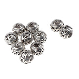 Maxbell 10pcs Retro Hair Decorations Jewelry Hair Extension Dreadlocks Beads Ringd HLK09