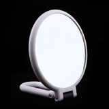 Maxbell Round Handheld Double Side Makeup Mirror Magnifying Mirror w/ Hanger Hole X10