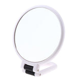 Maxbell Round Handheld Double Side Makeup Mirror Magnifying Mirror w/ Hanger Hole X10