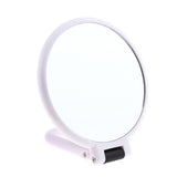 Maxbell Round Handheld Double Side Makeup Mirror Magnifying Mirror w/ Hanger Hole X10
