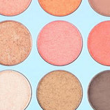 Maxbell Matte Shimmer 9 Color Eyeshadow Palette Blendable Eye Shadow Powder Grapefruit