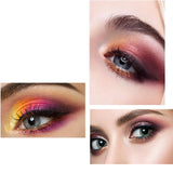 Maxbell Matte Shimmer 9 Color Eyeshadow Palette Blendable Eye Shadow Powder Roseate