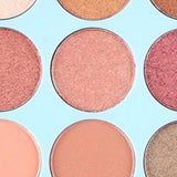 Maxbell Matte Shimmer 9 Color Eyeshadow Palette Blendable Eye Shadow Powder Earth Tone
