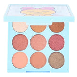 Maxbell Matte Shimmer 9 Color Eyeshadow Palette Blendable Eye Shadow Powder Earth Tone