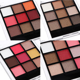 Maxbell 9 Colors Beauty Eyshadow Makeup Palette Matte Shimmer Eye Shadow Pallet 01