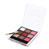 Maxbell 9 Colors Beauty Eyshadow Makeup Palette Matte Shimmer Eye Shadow Pallet 02