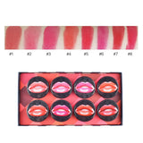 Maxbell 8 Colors Long Lasting Matte Velvet Lipstick Soft Smooth Hydrating Lip Sticks